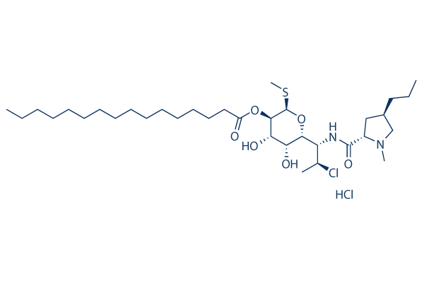 Clindamycin palmitate HCl Chemical Structure